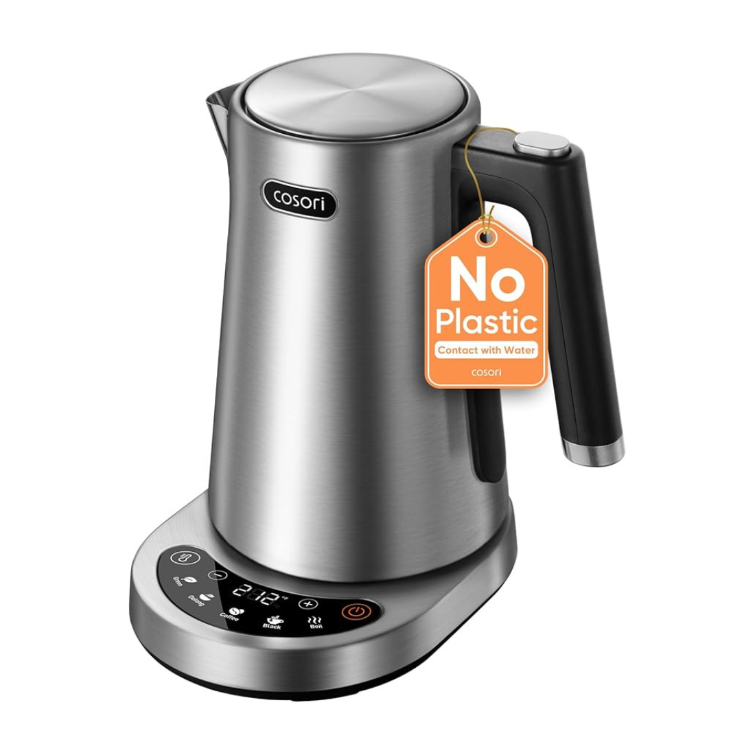Cosori 1.7L stainless steel electric kettle product photo