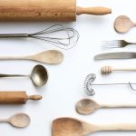 flat lay of kitchen tools and utensils — best kitchen gadgets