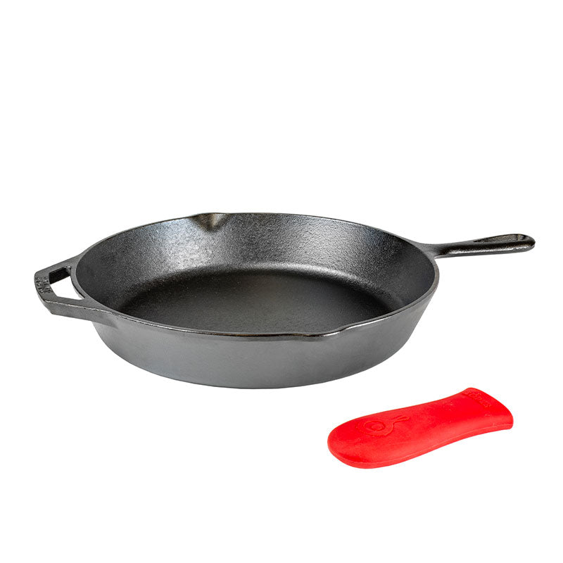 Lodge 12-inch pre-seasoned cast iron skillet product photo