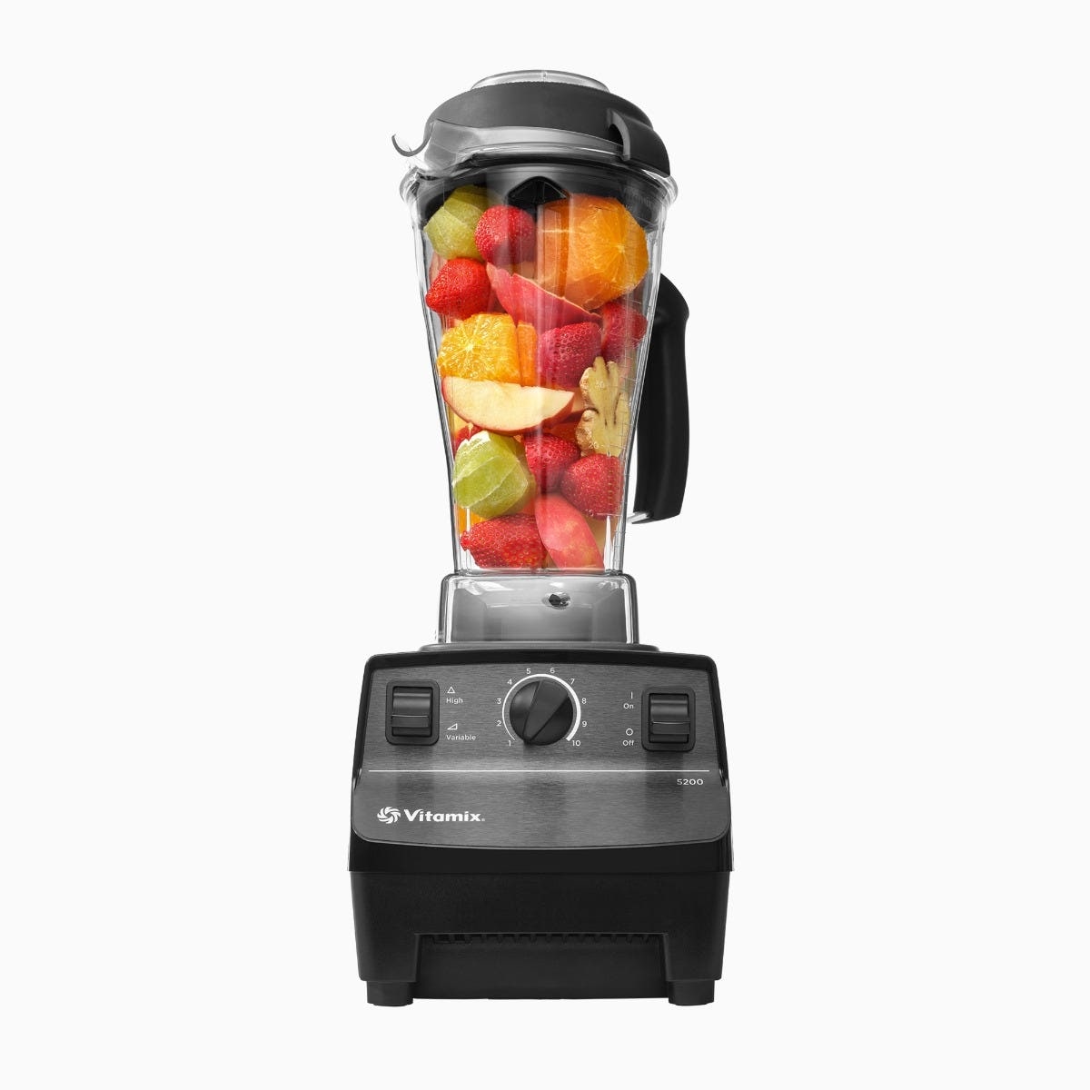 Vitamix 5200 professional-grade blender in black product photo