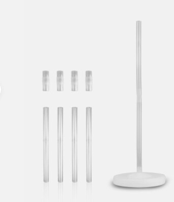 balloon arch stand kit with poles and base product photo