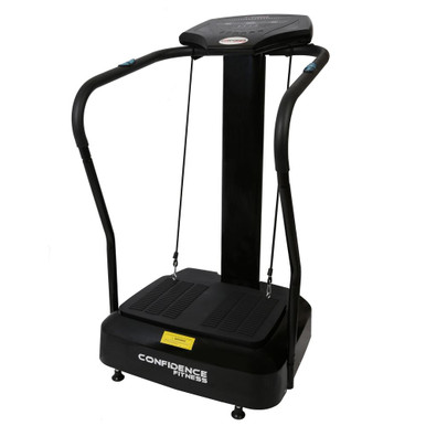 Confidence Fitness vibration plate trainer with upright column and handles product photo
