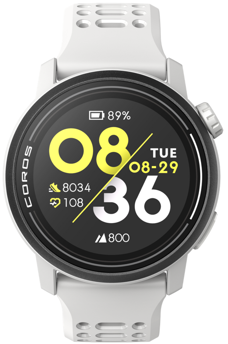 COROS PACE 3 GPS running watch showing time and stats