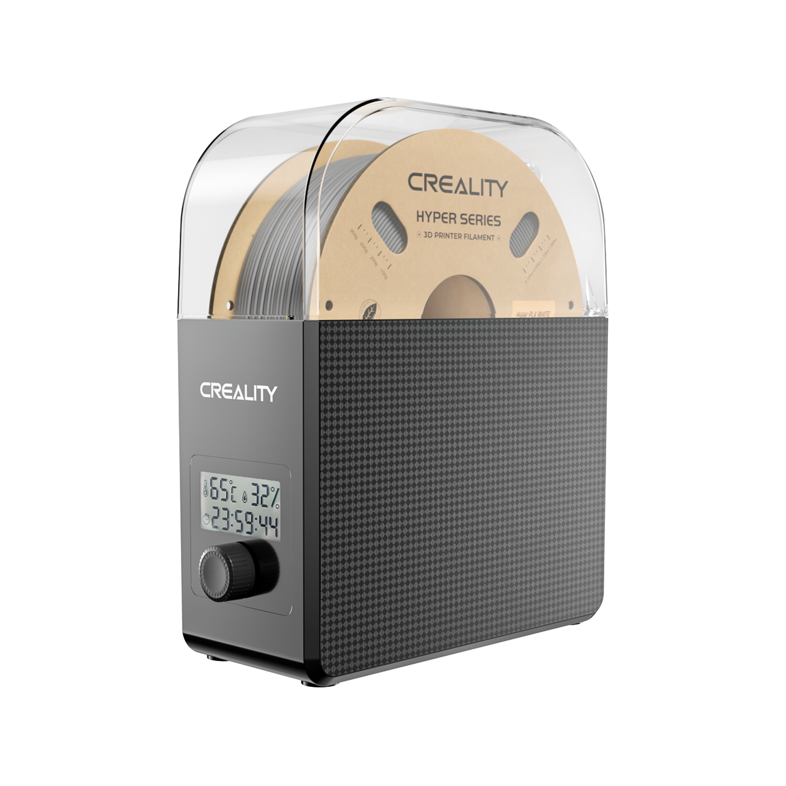 Creality filament dryer box with digital display and filament spool product photo