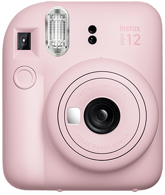 Fujifilm Instax Mini 12 instant camera in Blossom Pink