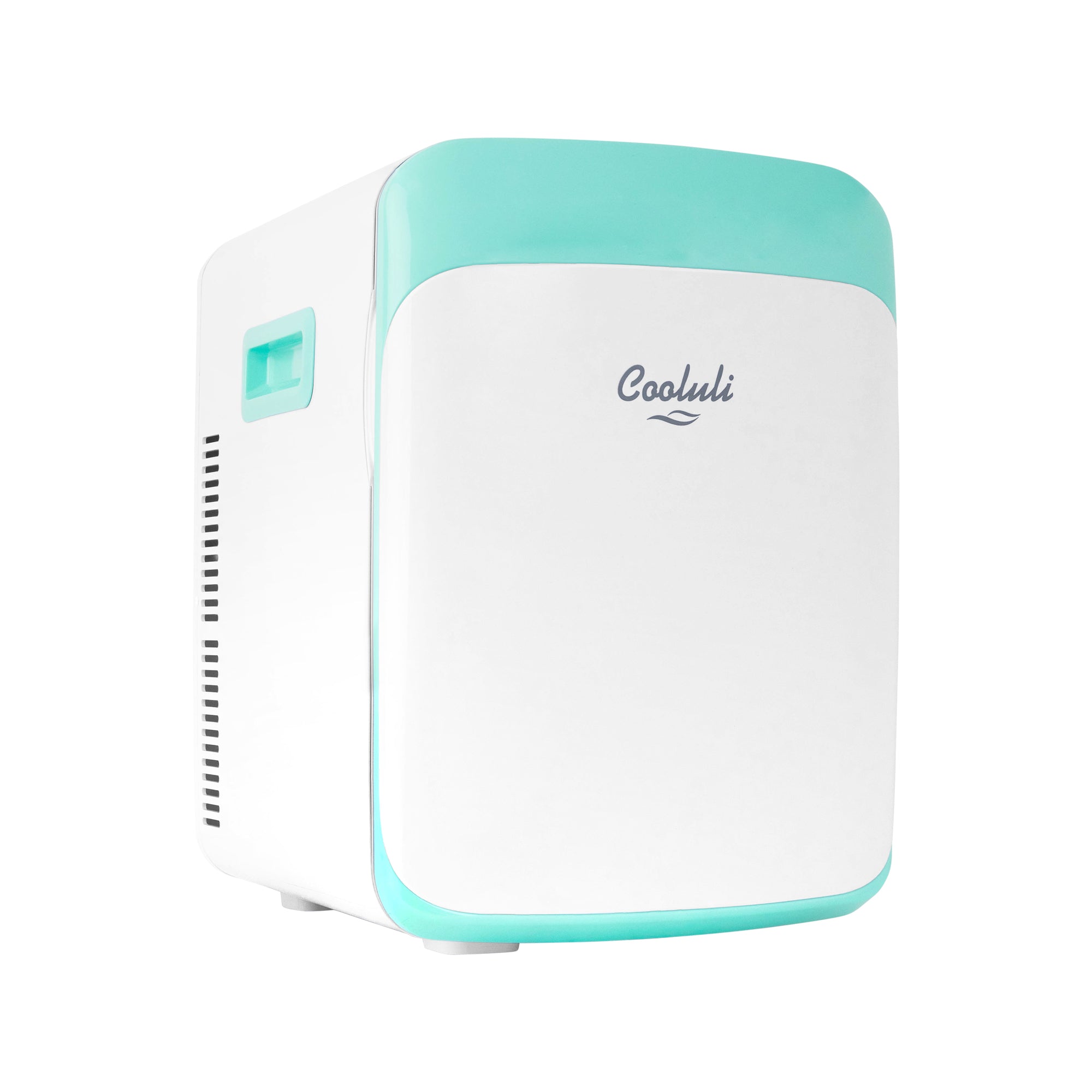 Cooluli Classic 15 liter turquoise mini skincare fridge