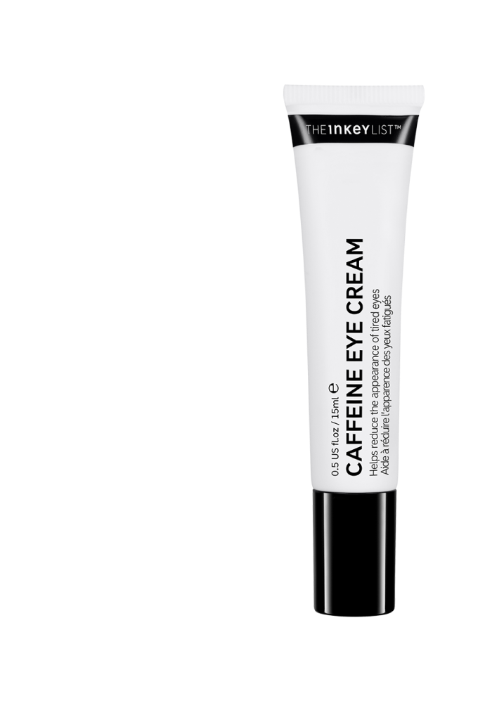 The INKEY List Caffeine Eye Cream tube