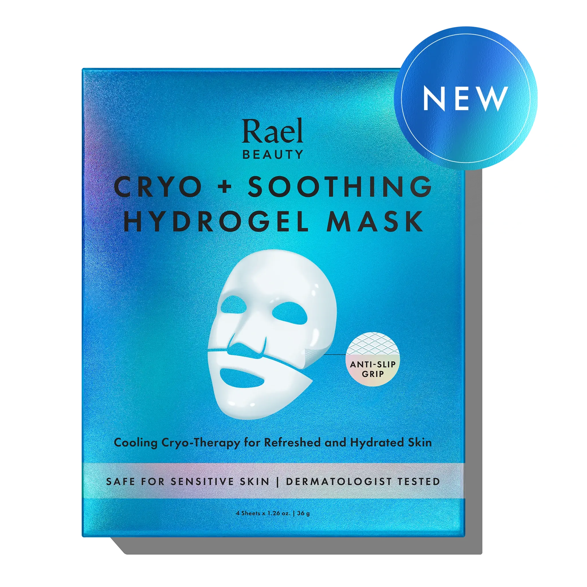 Rael Cryo Plus Soothing Hydrogel Mask packaging