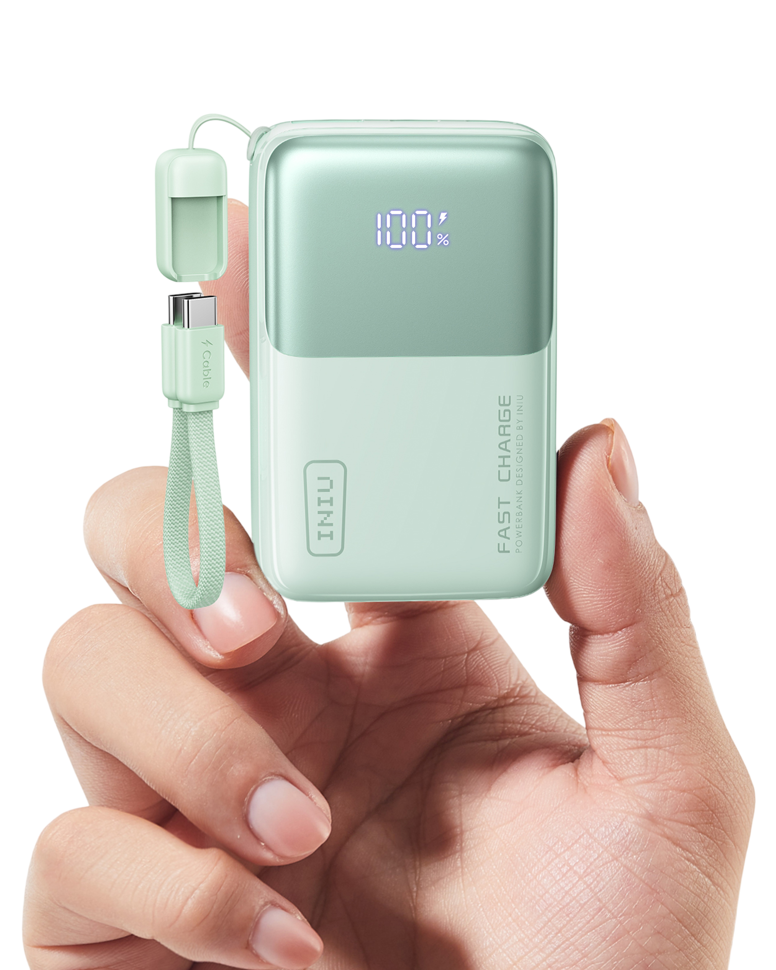 INIU 10000mAh 22.5W portable charger product photo