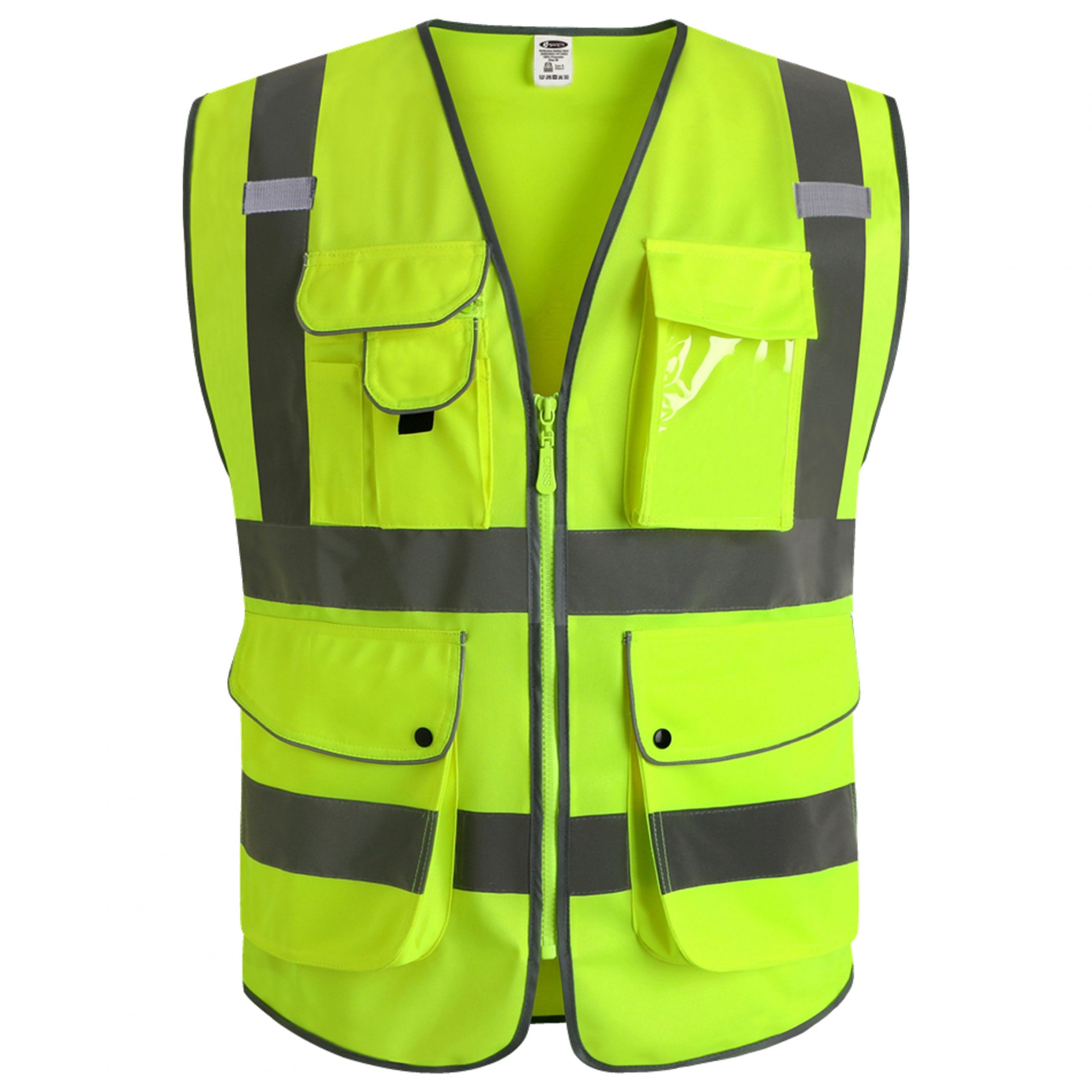 JKSafety high visibility reflective safety vest product photo