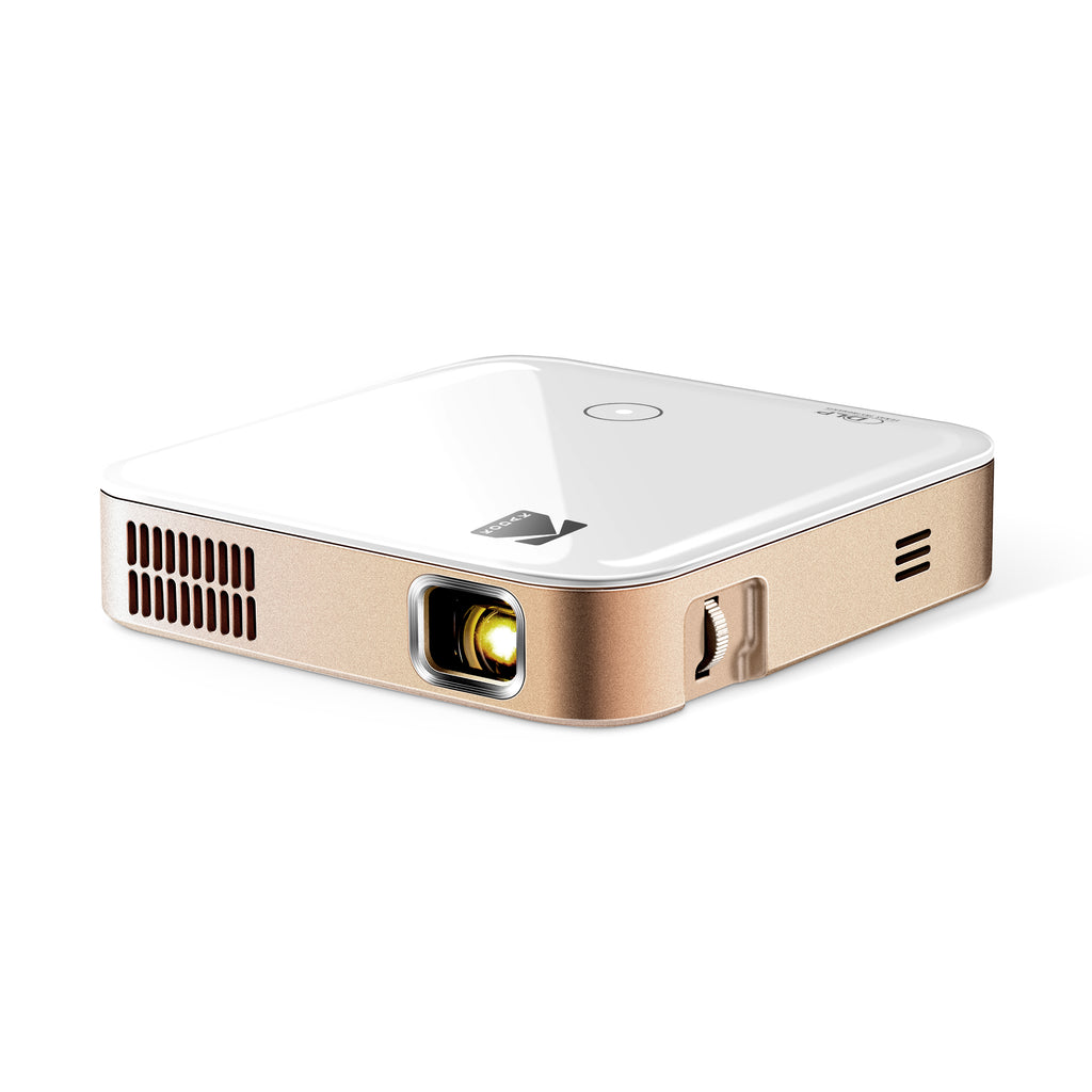 Kodak Luma 350 gold and white mini projector product photo