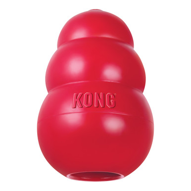 KONG Classic red rubber dog chew toy product photo