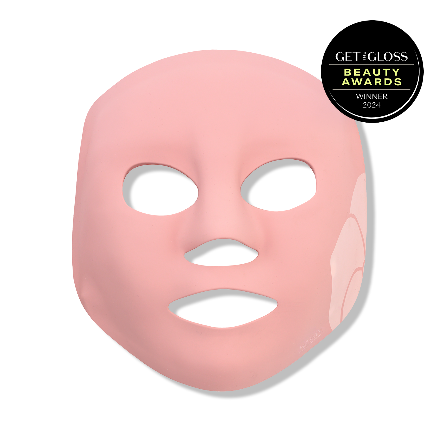 MZ Skin LightMAX Supercharged LED Mask 2.0 pink silicone face mask