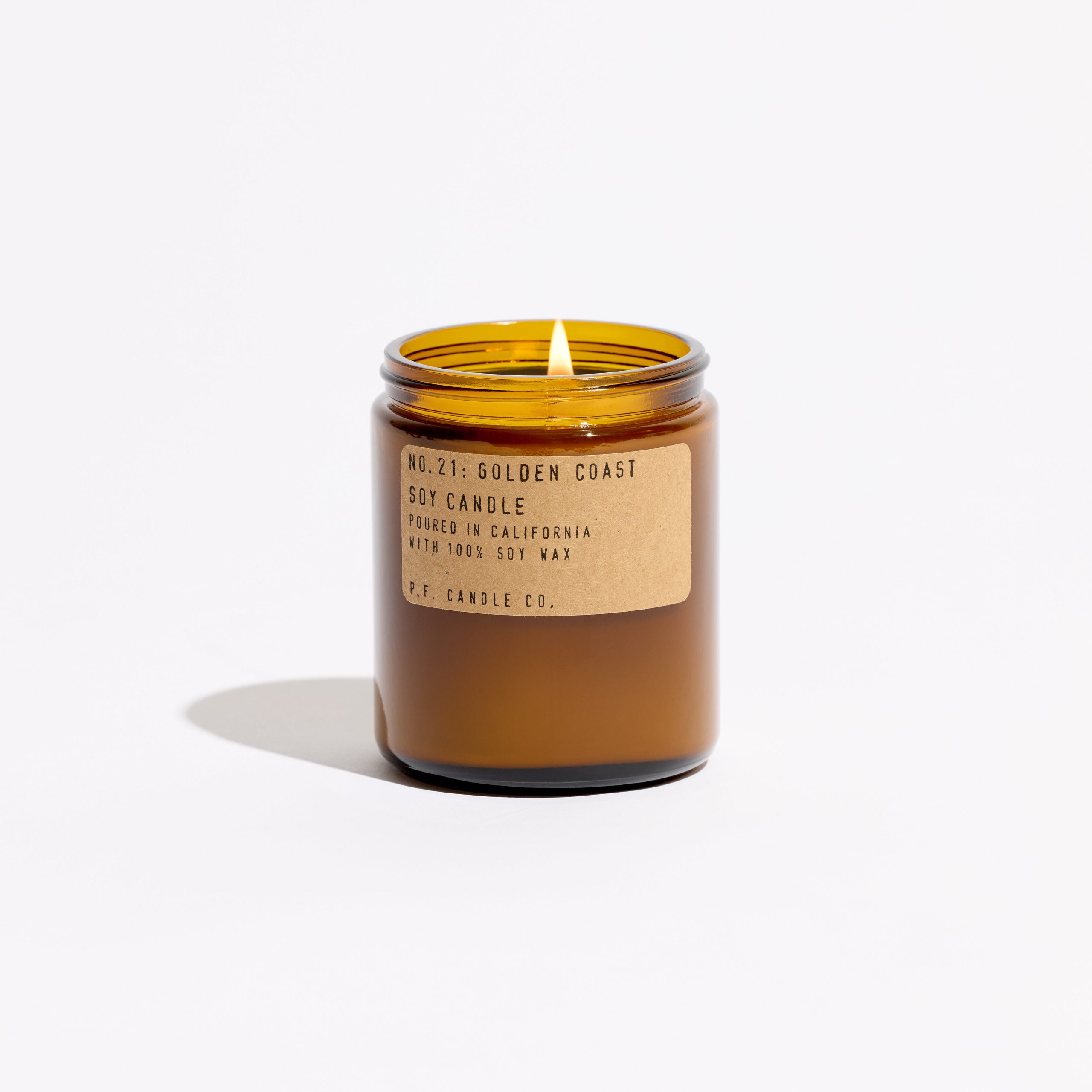 P.F. Candle Co. Golden Coast soy wax candle product photo
