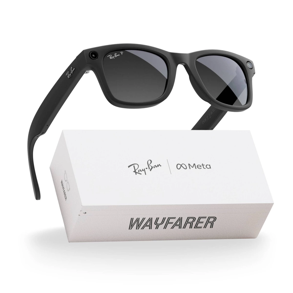 Ray-Ban Meta Wayfarer Gen 2 smart glasses with box product photo