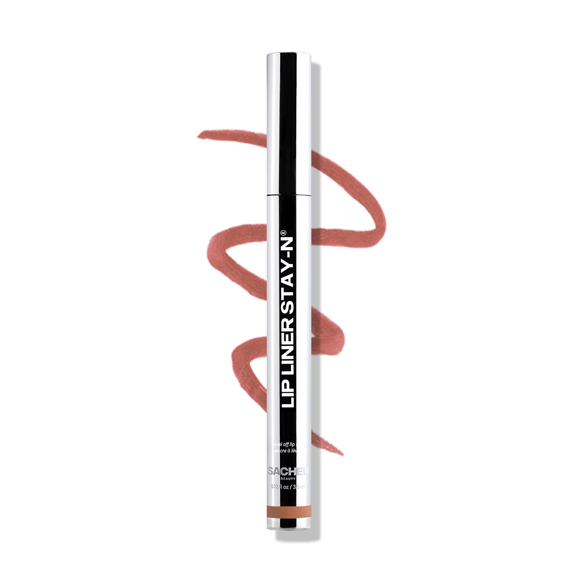 Sacheu Beauty Lip Liner STAY-N peel-off lip stain product photo