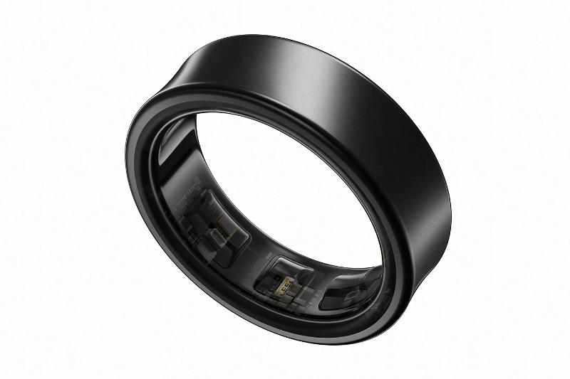 Samsung Galaxy Ring black titanium smart ring product photo