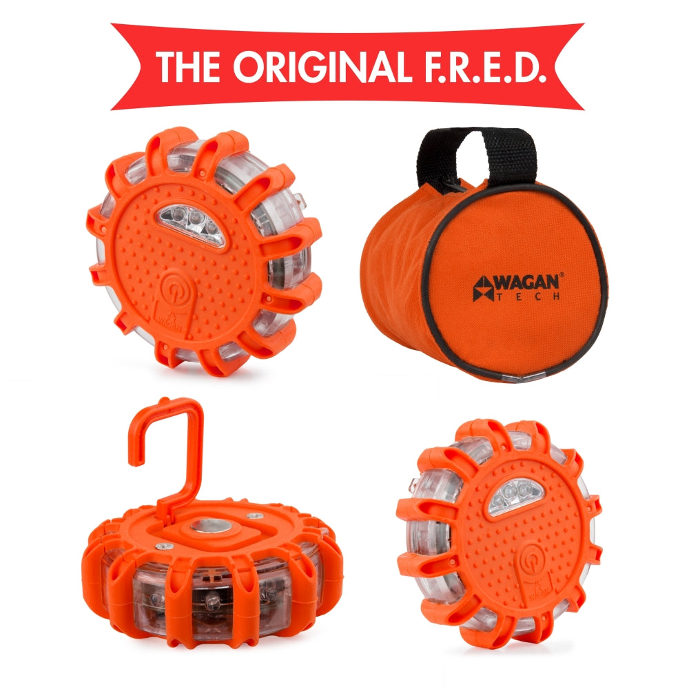 Wagan Tech FRED LED road flare 3-pack product photo