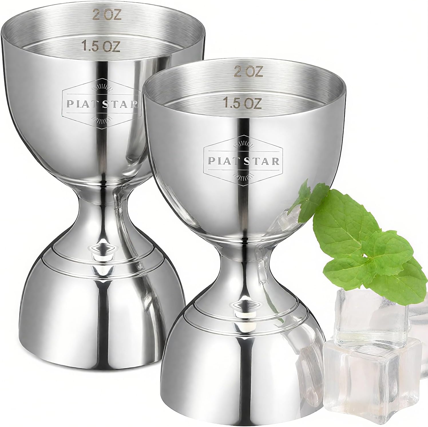 Cocktailor stainless steel double sided cocktail jigger product photo