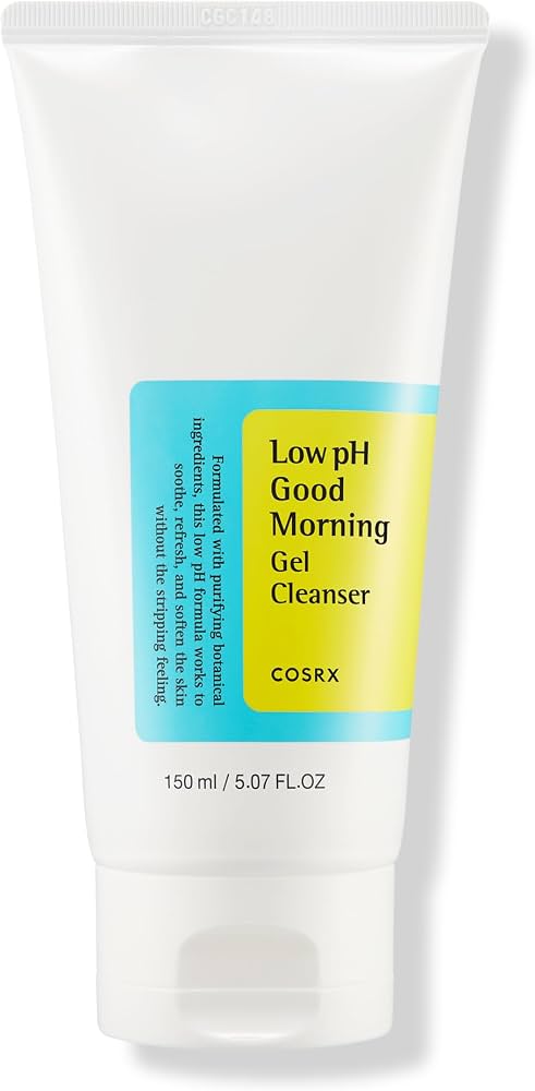 COSRX Low pH Good Morning Gel Cleanser tube