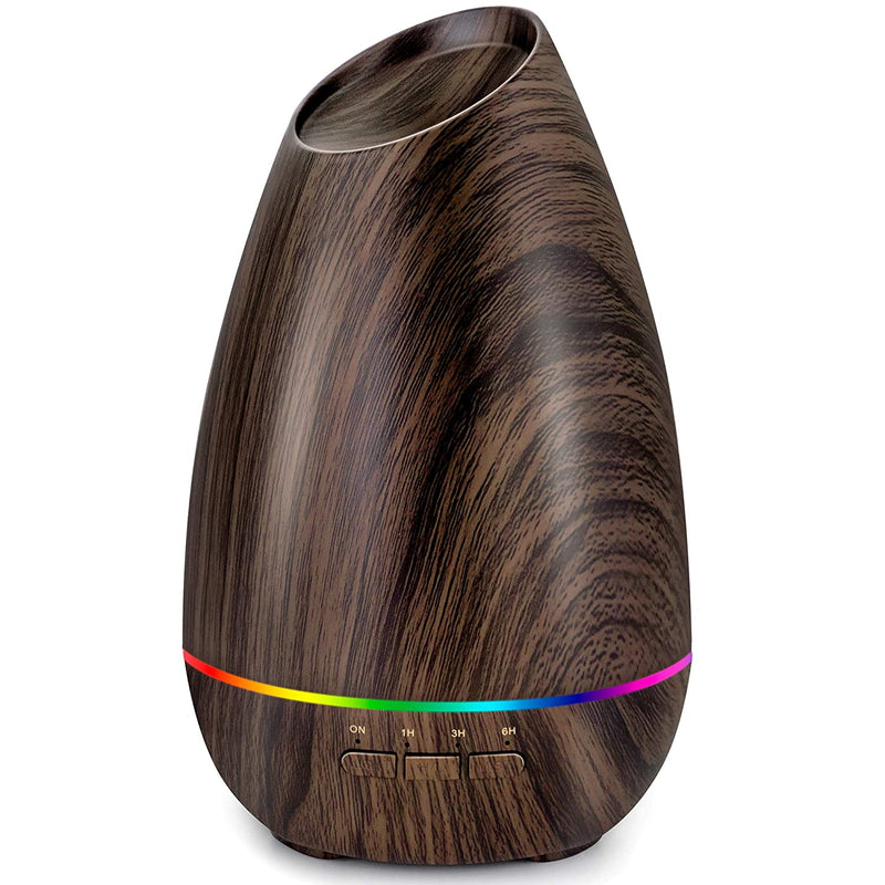 InnoGear wood grain aromatherapy essential oil diffuser product photo
