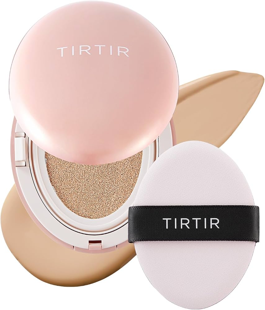TIRTIR Mask Fit All Cover Cushion Foundation compact with puff