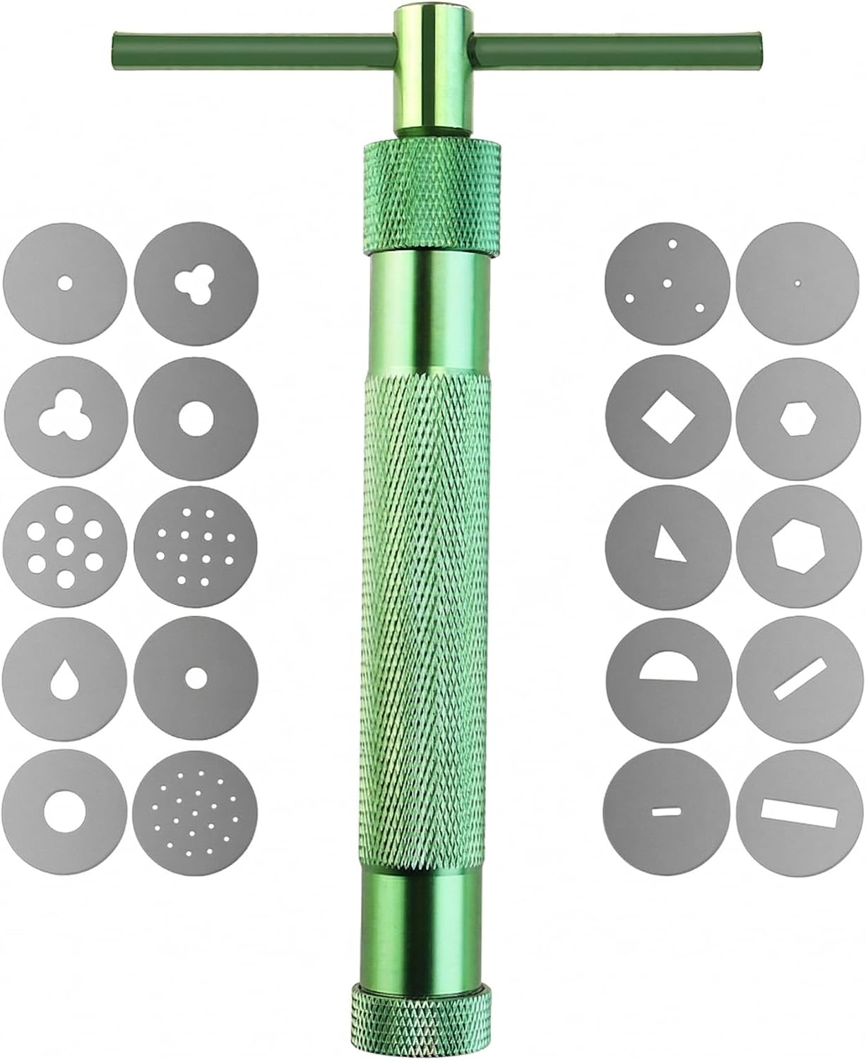 VORCOOL polymer clay extruder gun tool with discs product photo