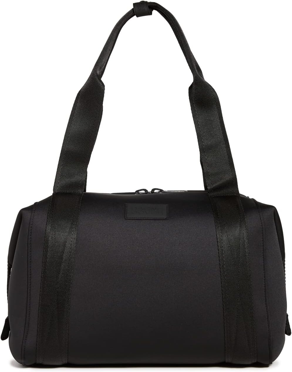 Dagne Dover Landon Carryall bag in Onyx black neoprene, product photo