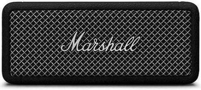 Marshall Emberton II portable Bluetooth speaker in Black and Steel