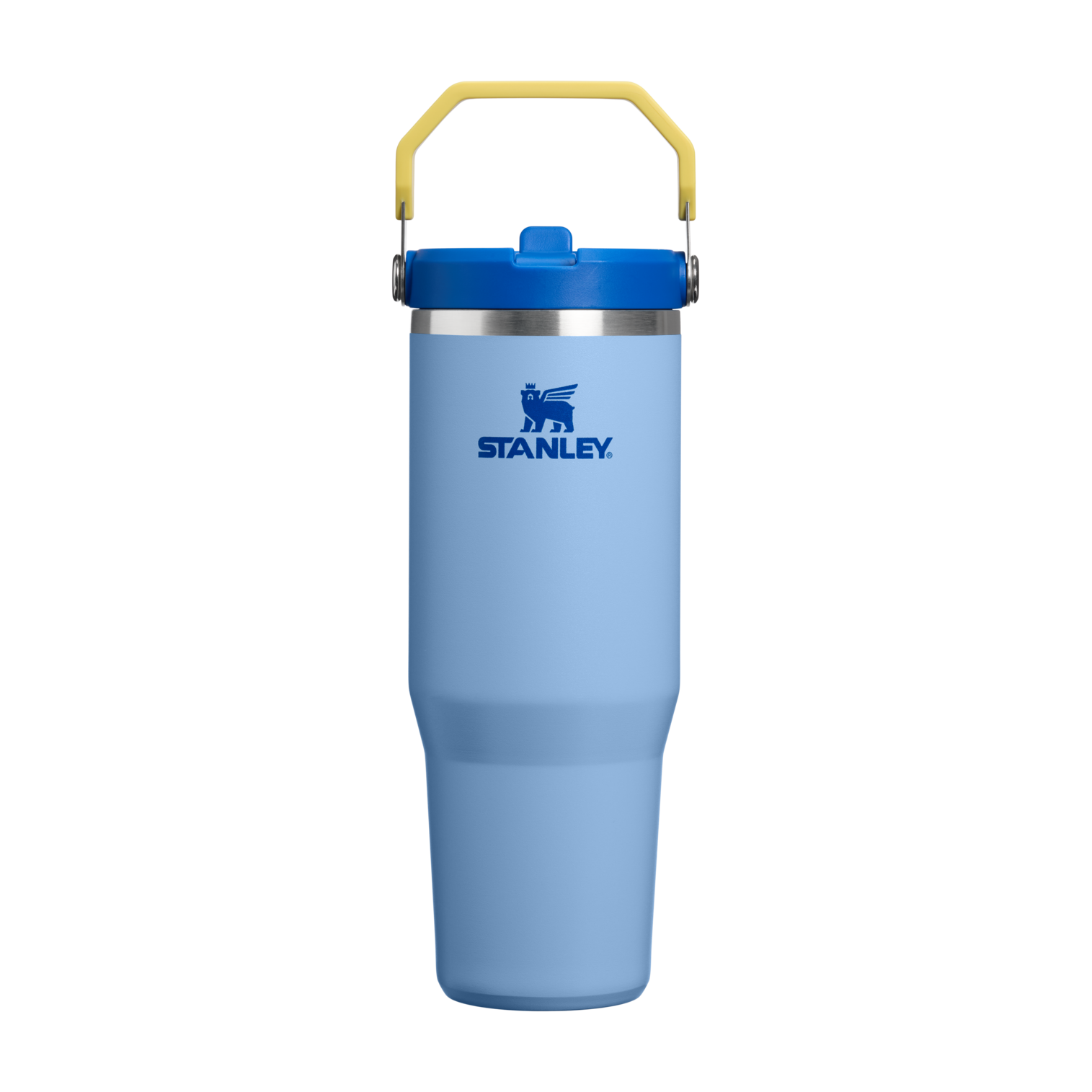 Stanley IceFlow Flip Straw Tumbler 30oz in Cornflower Admiral Blue