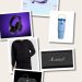 Christmas gift collage of tech, gaming, and lifestyle gifts for teen boys
